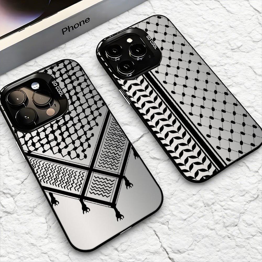 Phone Cases Iphone 17 Pro - Чехол для телефона Keffiyeh P-Palestine для