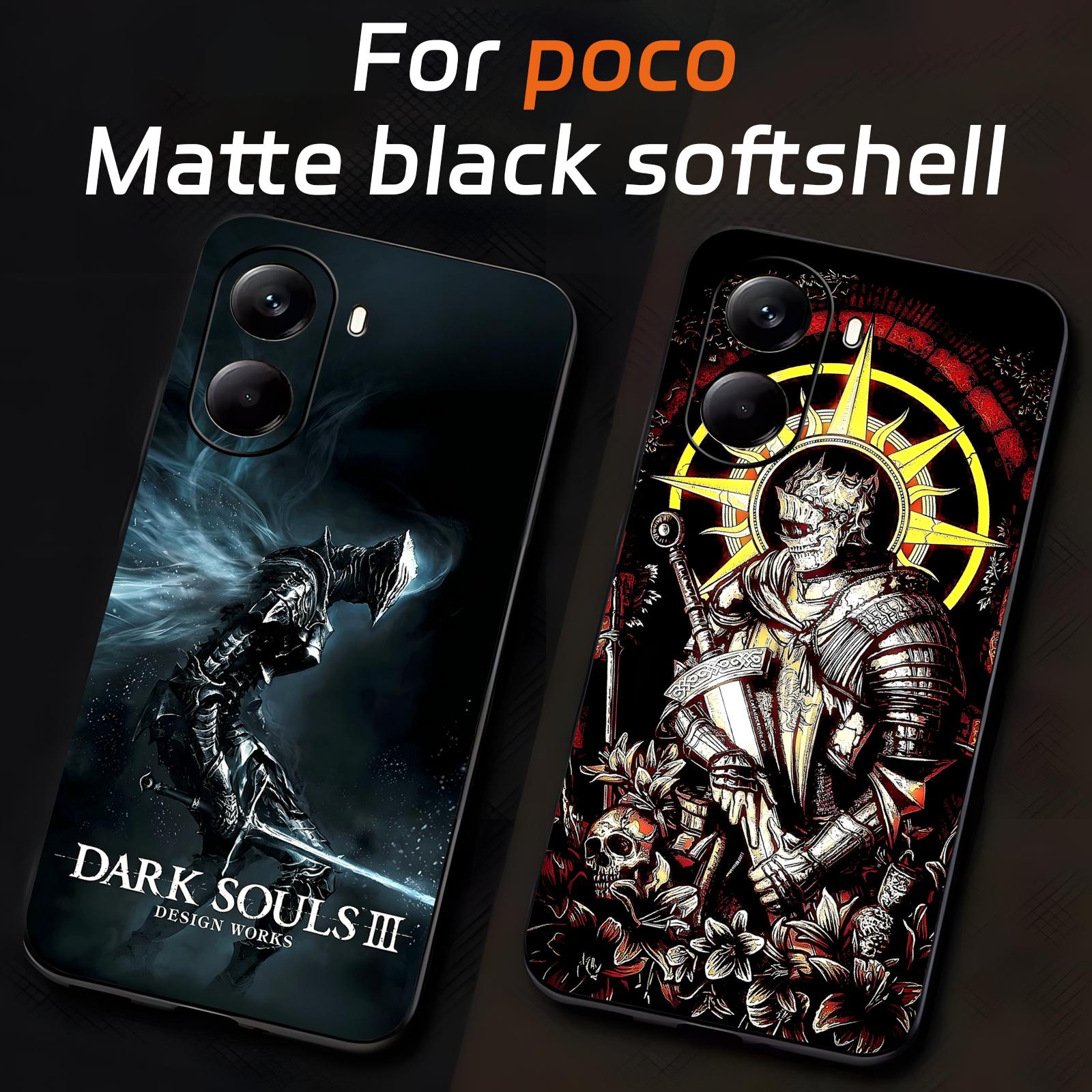 Xiaomi Poco X6 - популярная игра DARK SOULS. Чехол для