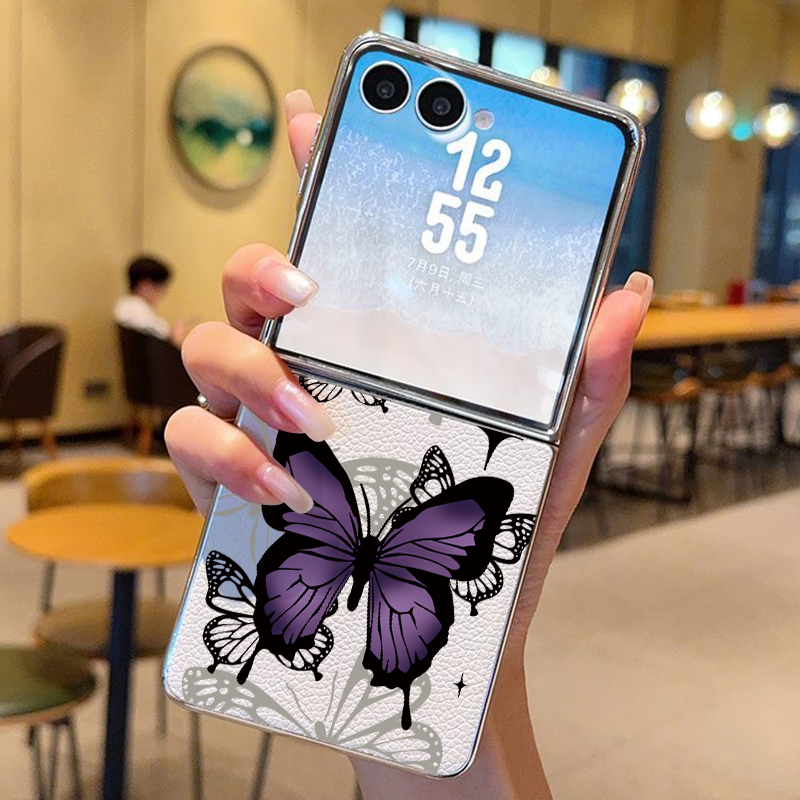 Phone Cases Purple - Чехол для телефона из искусственной кожи