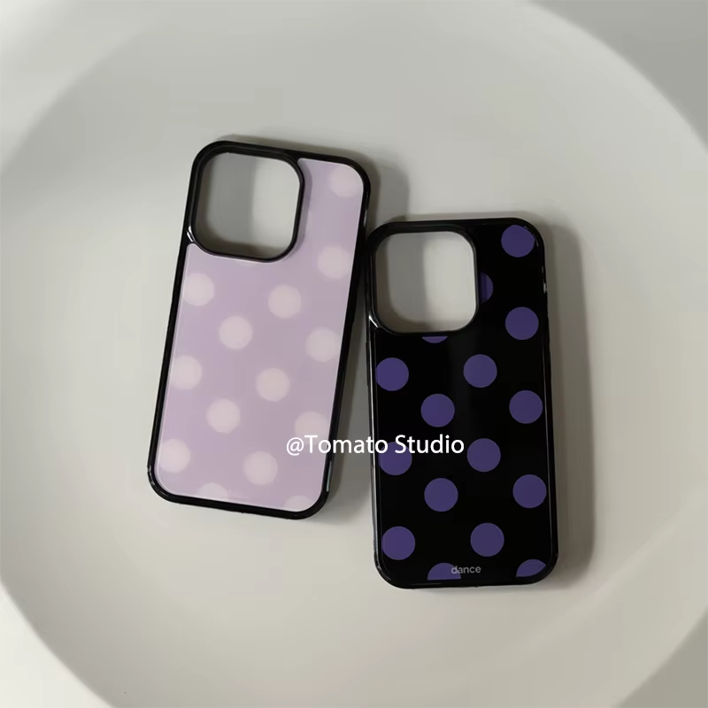 Phone Cases Purple - Модный корейский чехол для телефона с