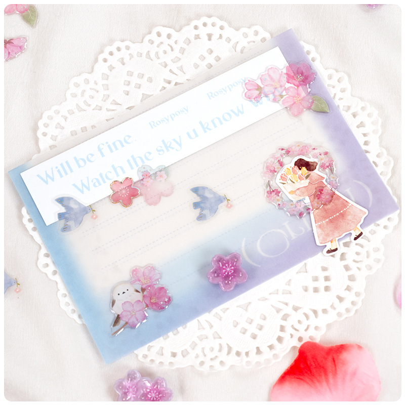 Phone Cases Japanese - 3D наклейки с кристаллами сакуры в