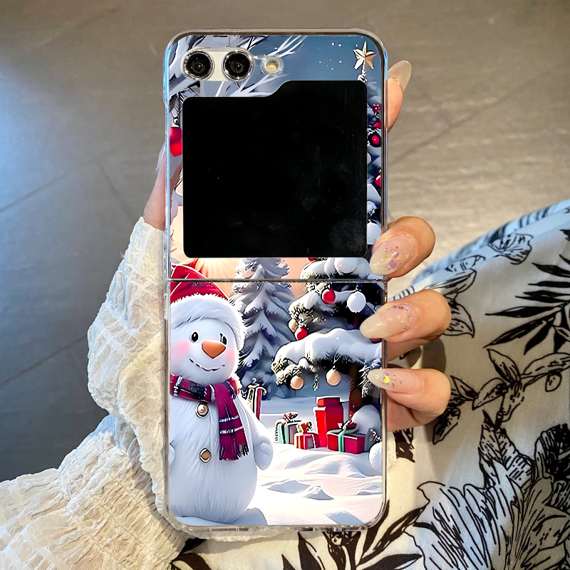 Phone Cases Z Flip 7 - Рождественский чехол для телефона с изображением