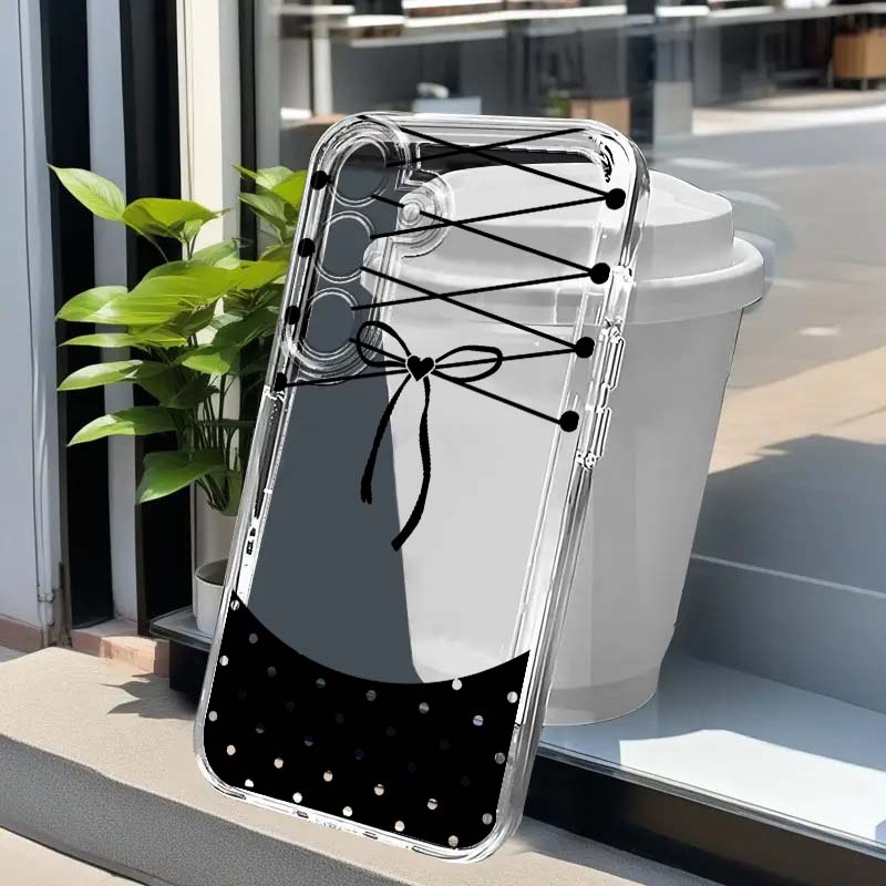 Phone Cases A14 Samsung - Черный чехол для телефона с рисунком