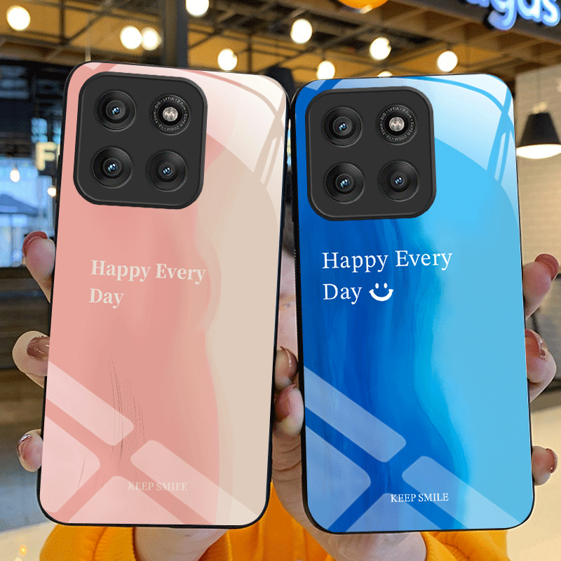Gradient Color Case - Жесткий чехол из закаленного стекла для