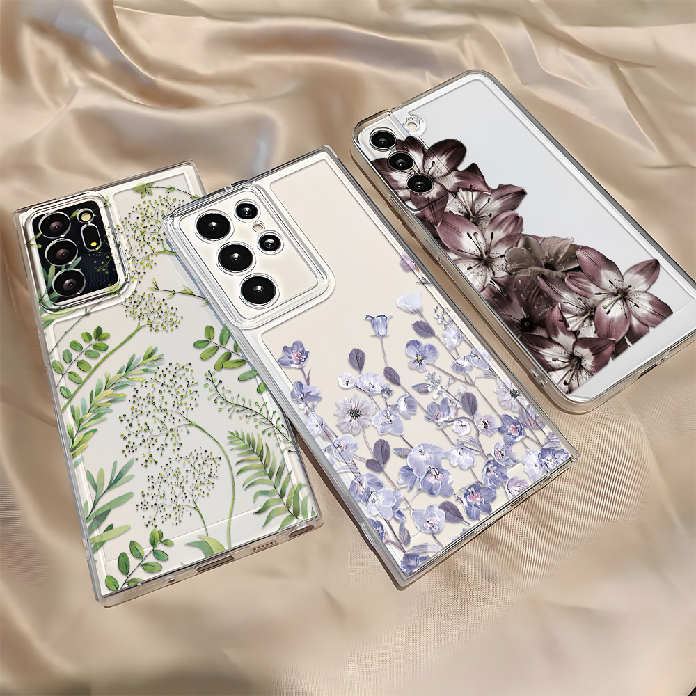 Phone Cases Purple - Чехол для телефона с фиолетовыми цветами