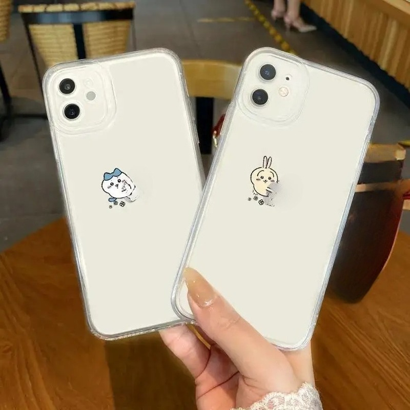 Phone Cases Japanese - Милый аниме-чехол Chiikawa с изображением девушки,
