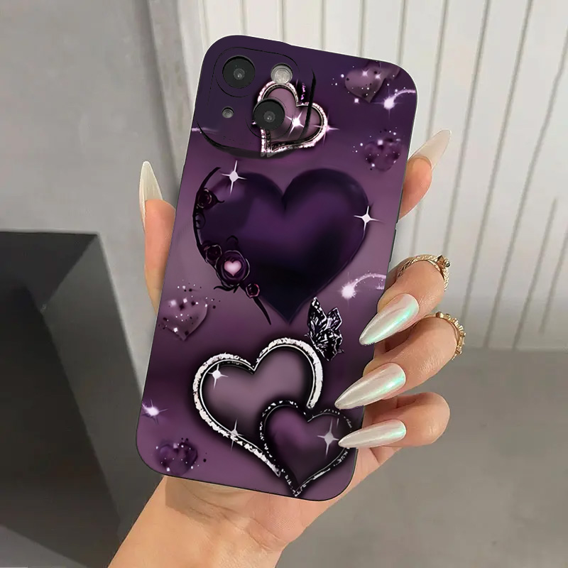 Phone Cases Purple - Фиолетовый чехол для телефона из ТПУ