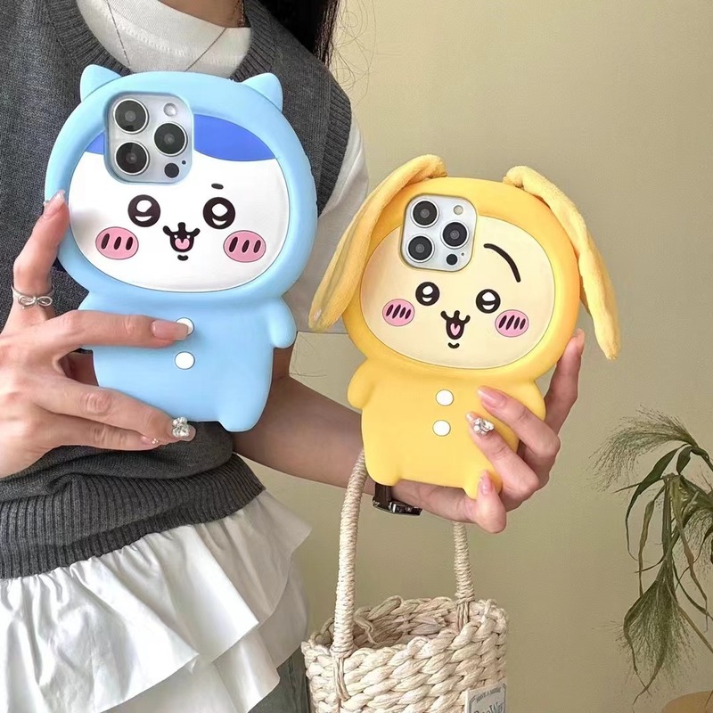Phone Cases Japanese - Мультяшный 3D-чехол для телефона Usagi Hachiware