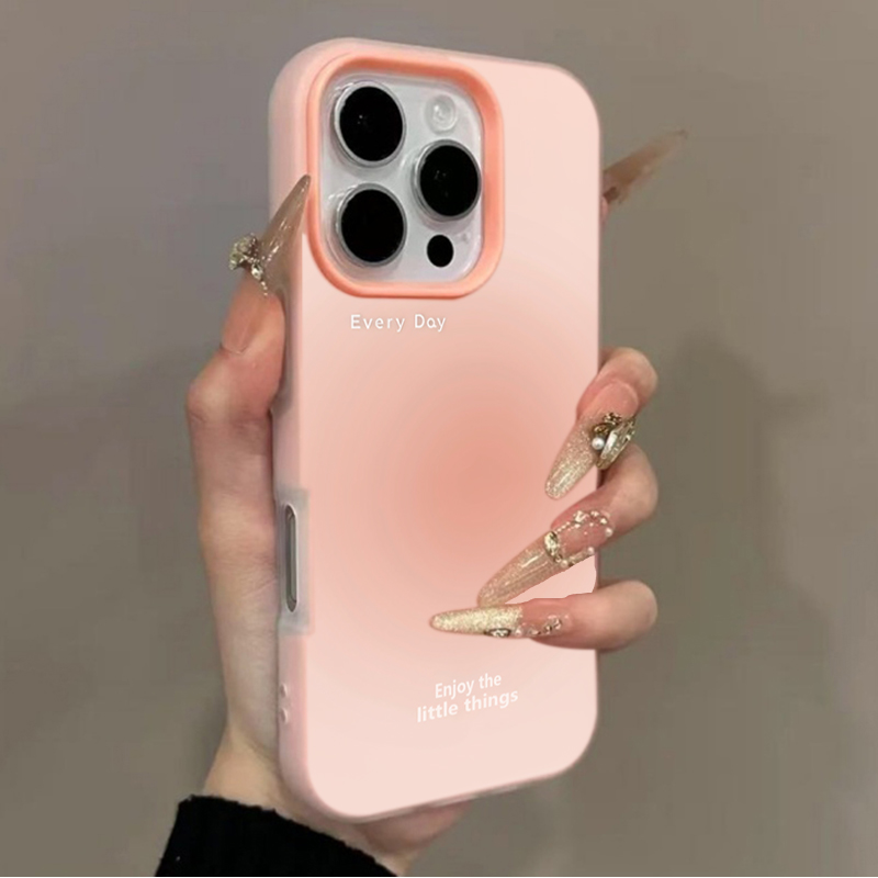 Розовый чехол с градиентным уз – обзор и цена Gradient Color Case