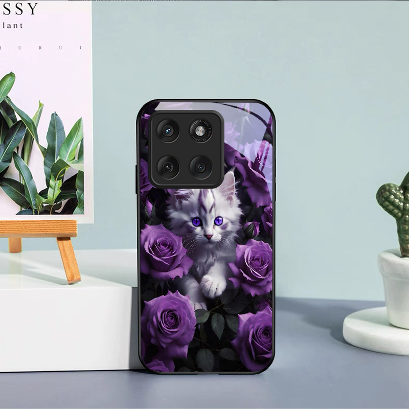 Чехол для телефона Kitten Purp – обзор и цена Phone Cases Purple