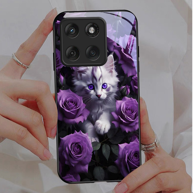 Чехол для телефона Kitten Purp – обзор и цена Phone Cases Purple