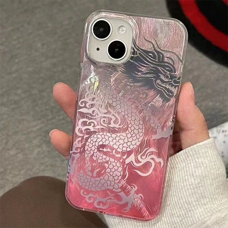 Розовый градиентный чехол для  – обзор и цена Gradient Color Case