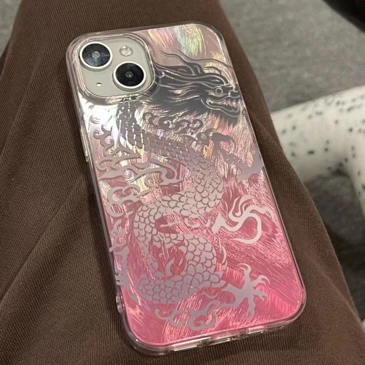 Розовый градиентный чехол для  – обзор и цена Gradient Color Case