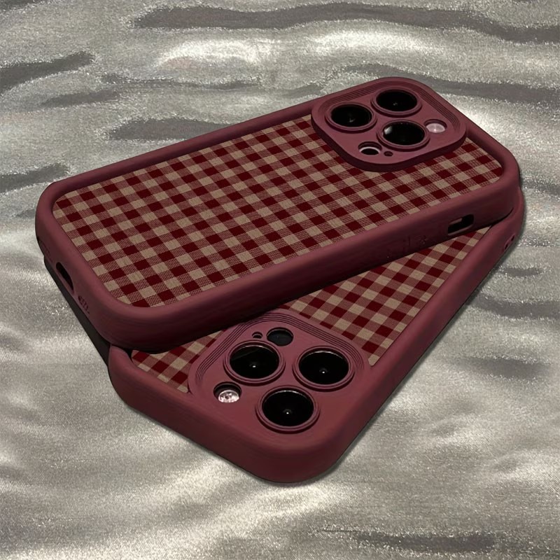 Винно-красный винтажный чехол  – обзор и цена Phone Cases Red