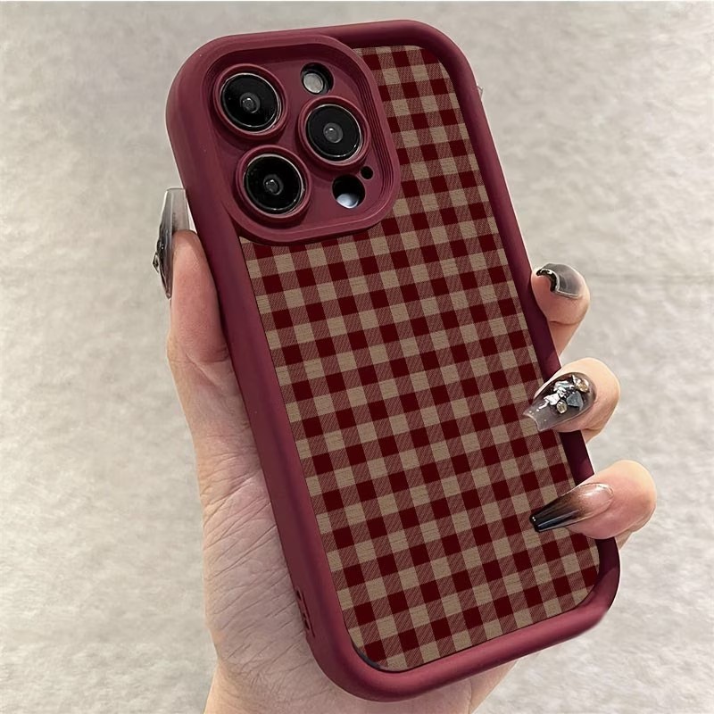 Винно-красный винтажный чехол  – обзор и цена Phone Cases Red