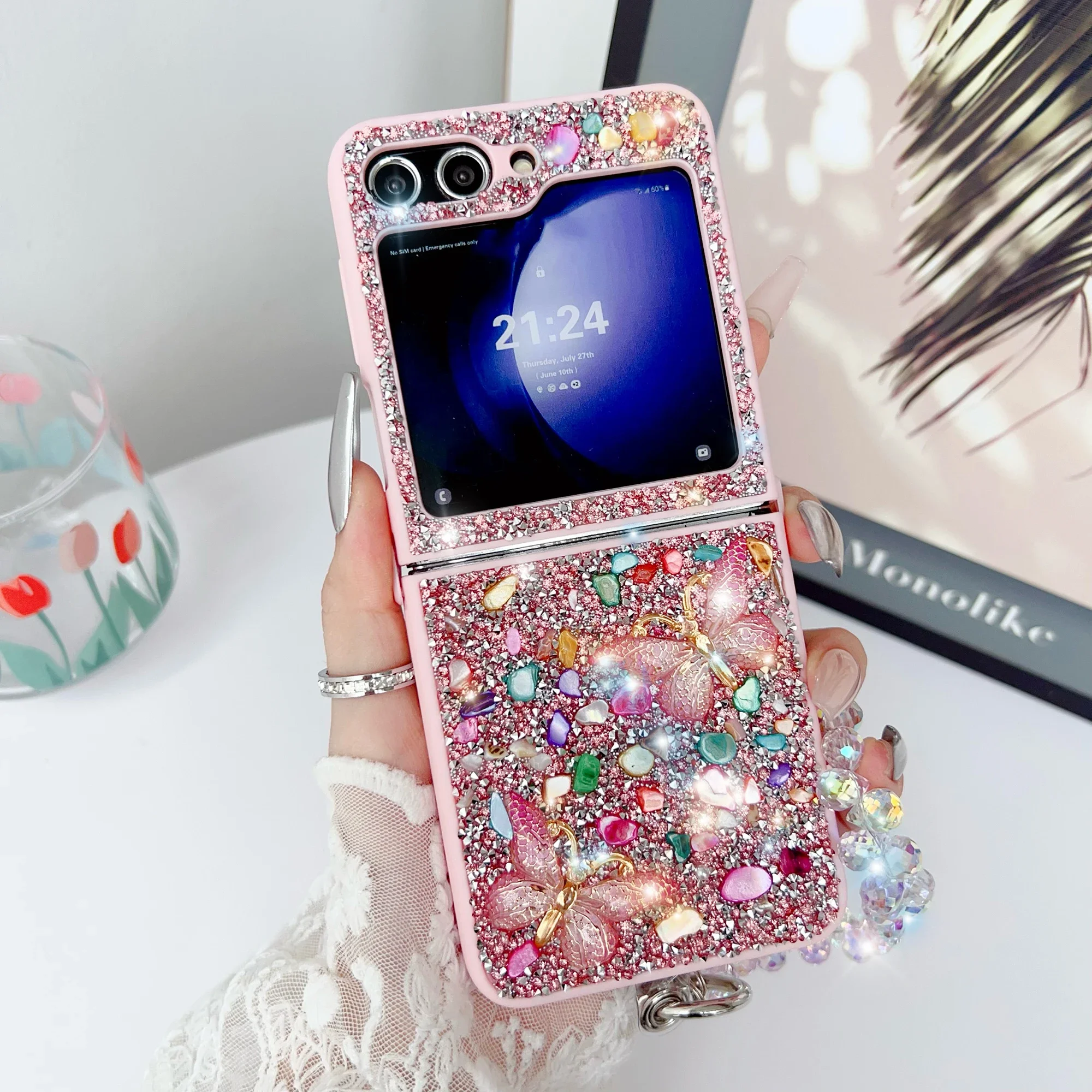Роскошный блестящий чехол для  – обзор и цена Phone Cases Z Flip 7
