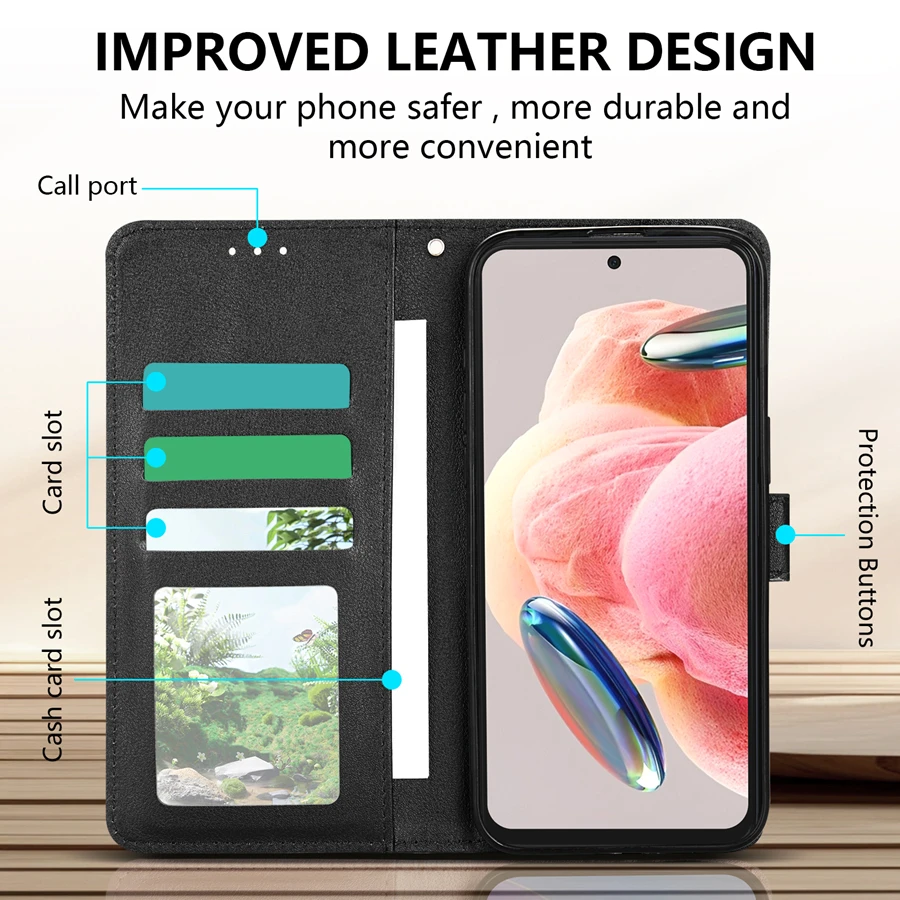 Кожаный чехол-кошелек с подста – обзор и цена Phone Cases Xiaomi 14T