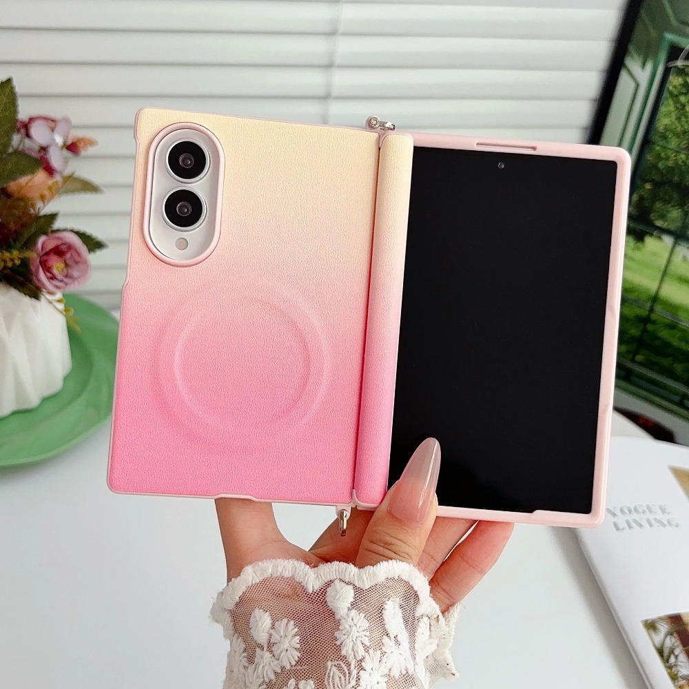 Магнитный чехол из искусственн – обзор и цена Gradient Color Case